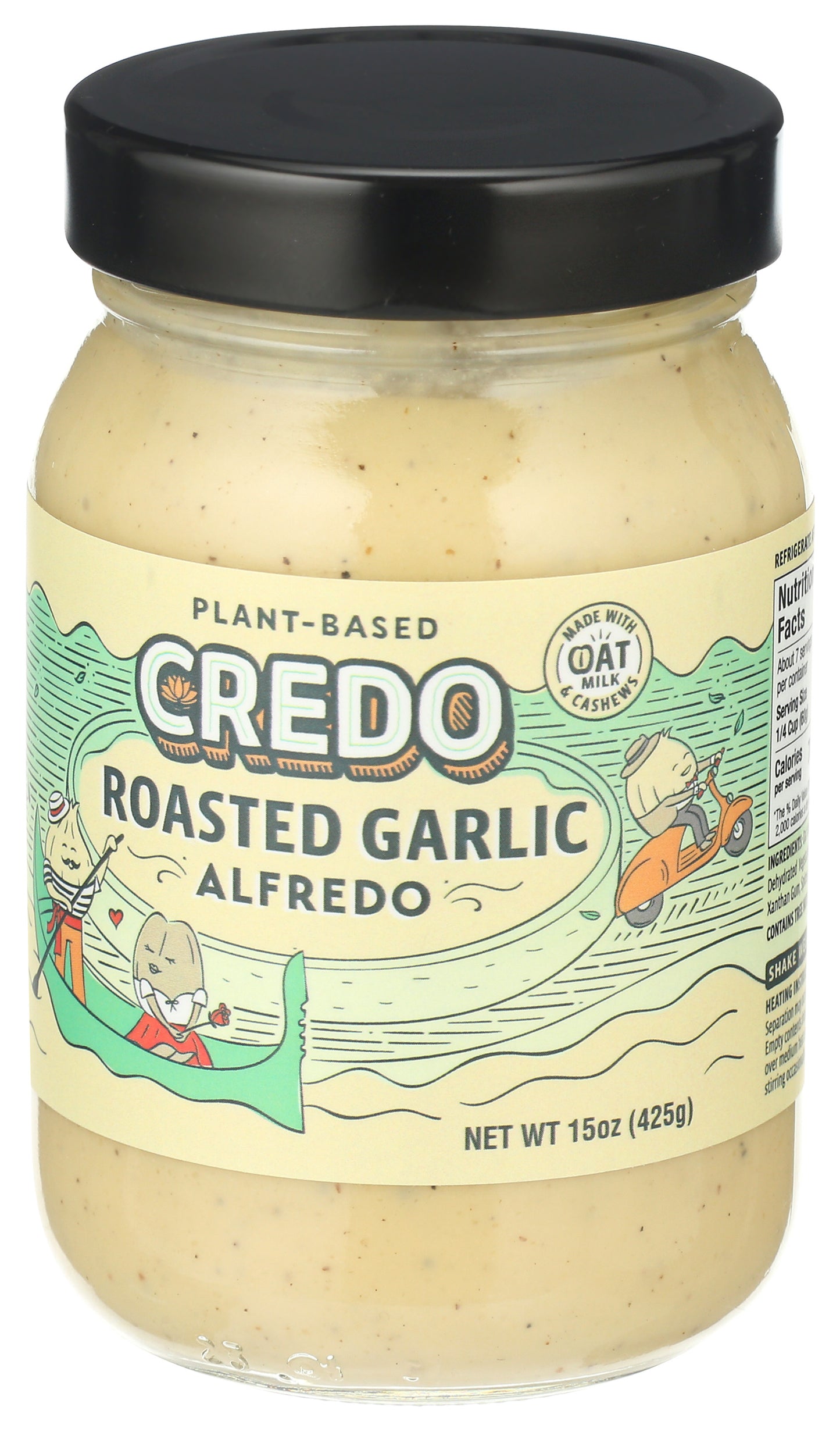 Roasted Garlic Alfredo Pasta Sauce